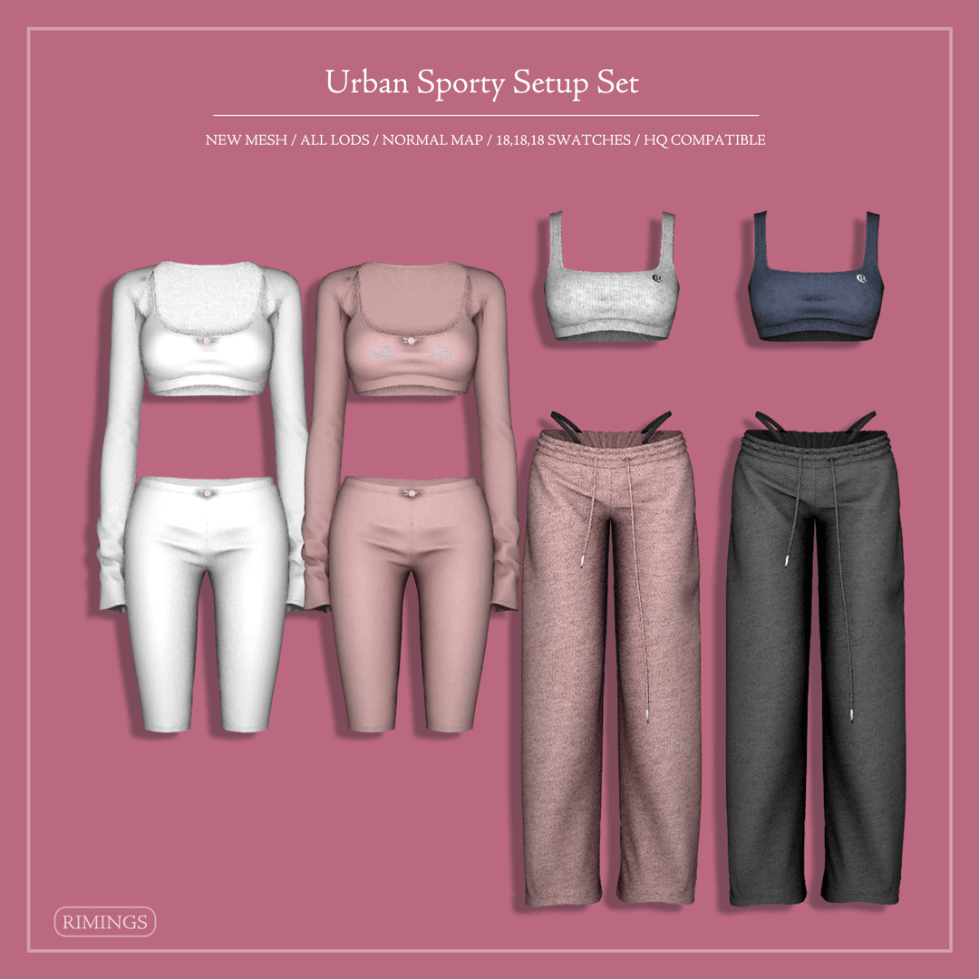 Сет одежды Urban Sporty Setup Set